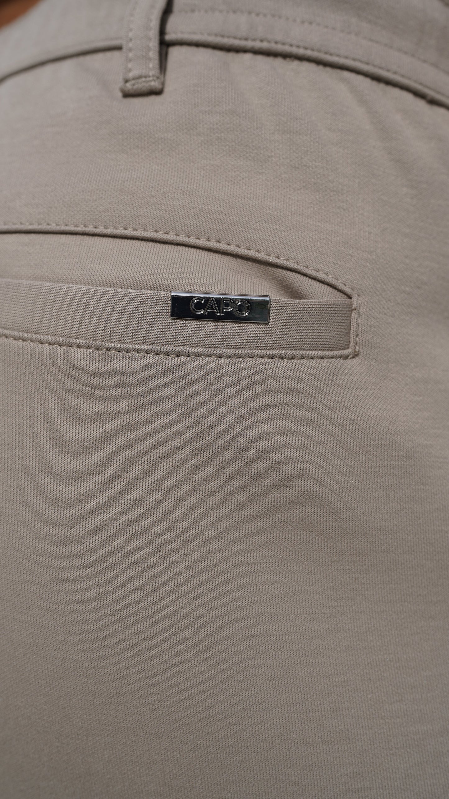Capo Interlock Shorts - Oatmeal