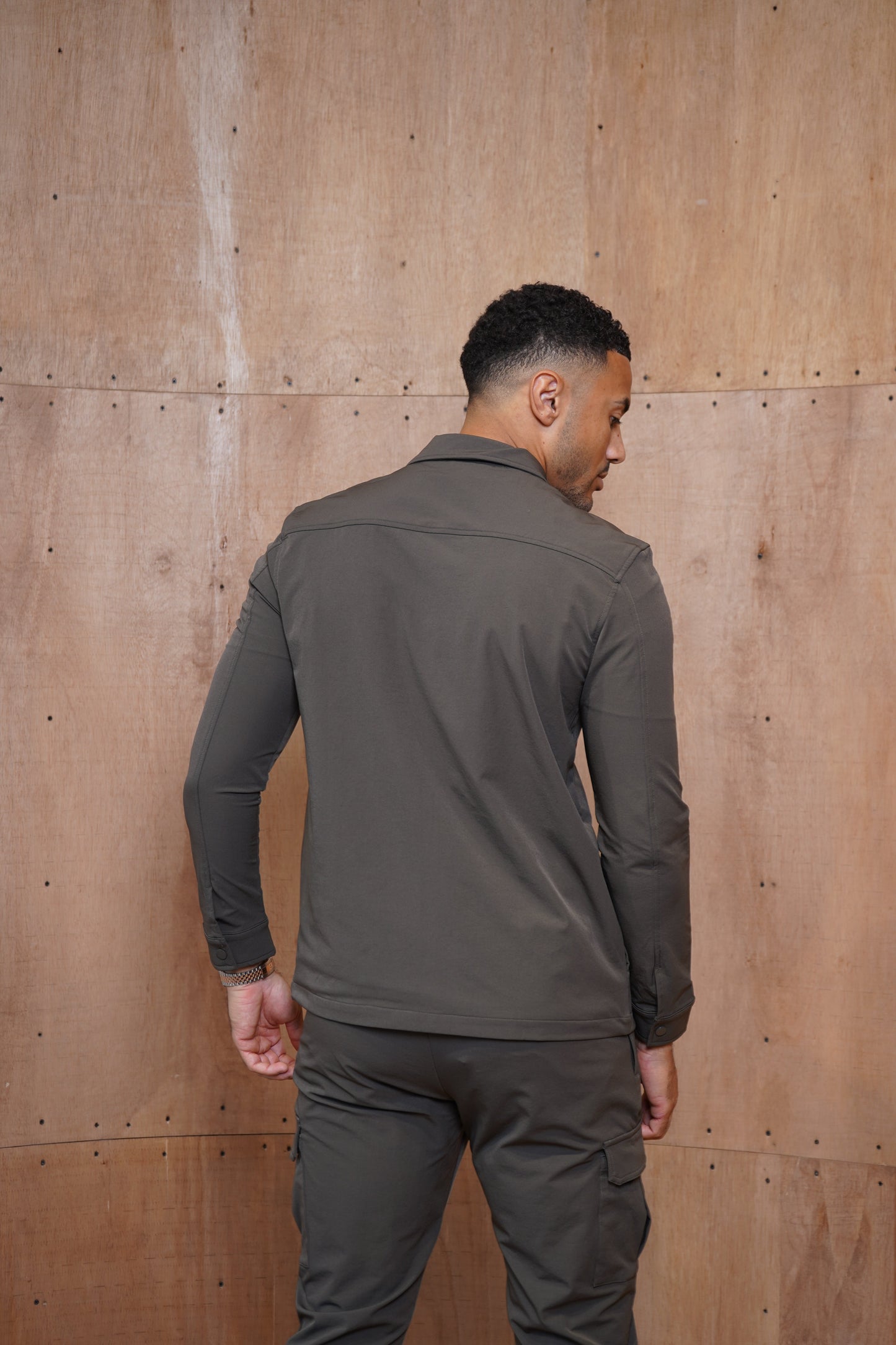 Capo Utility Overshirt - Khaki