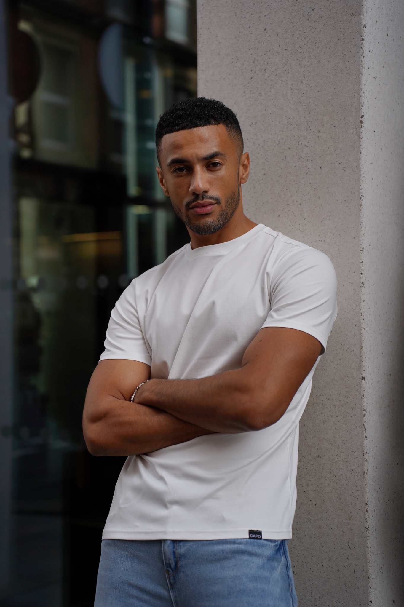 Capo MERCERISED T-Shirt - White