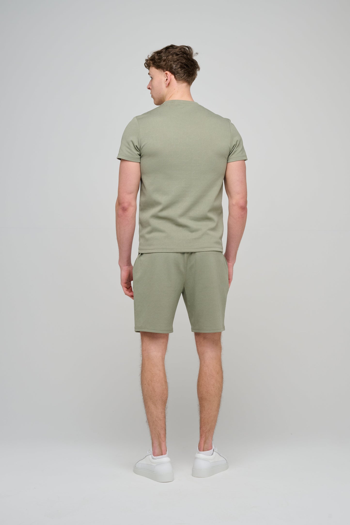 Capo Aztec Revere T-Shirt - Sage