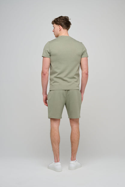 Capo Aztec Revere T-Shirt - Sage