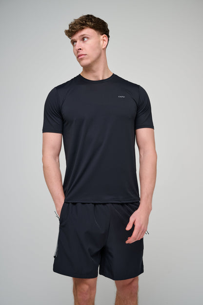 Capo Active Performance Shorts - Black