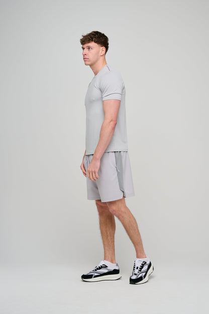 Capo Active Performance Shorts - Light Grey
