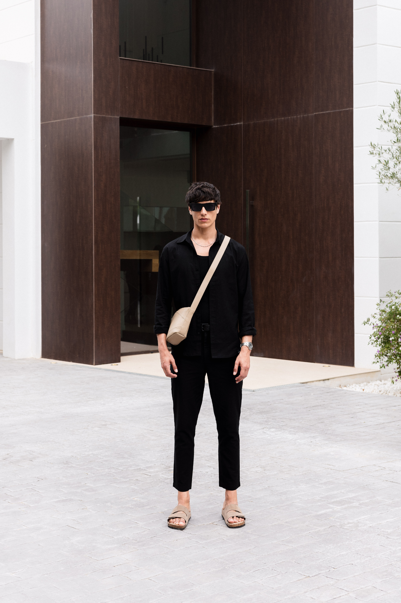 Capo LINEN LS Shirt - Black