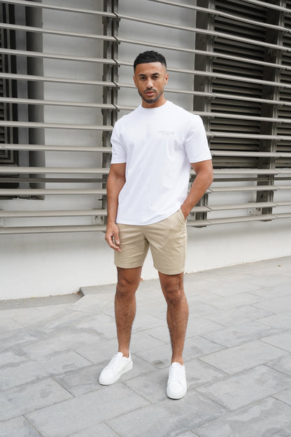 Capo Boat Scene Printed T-Shirt - White