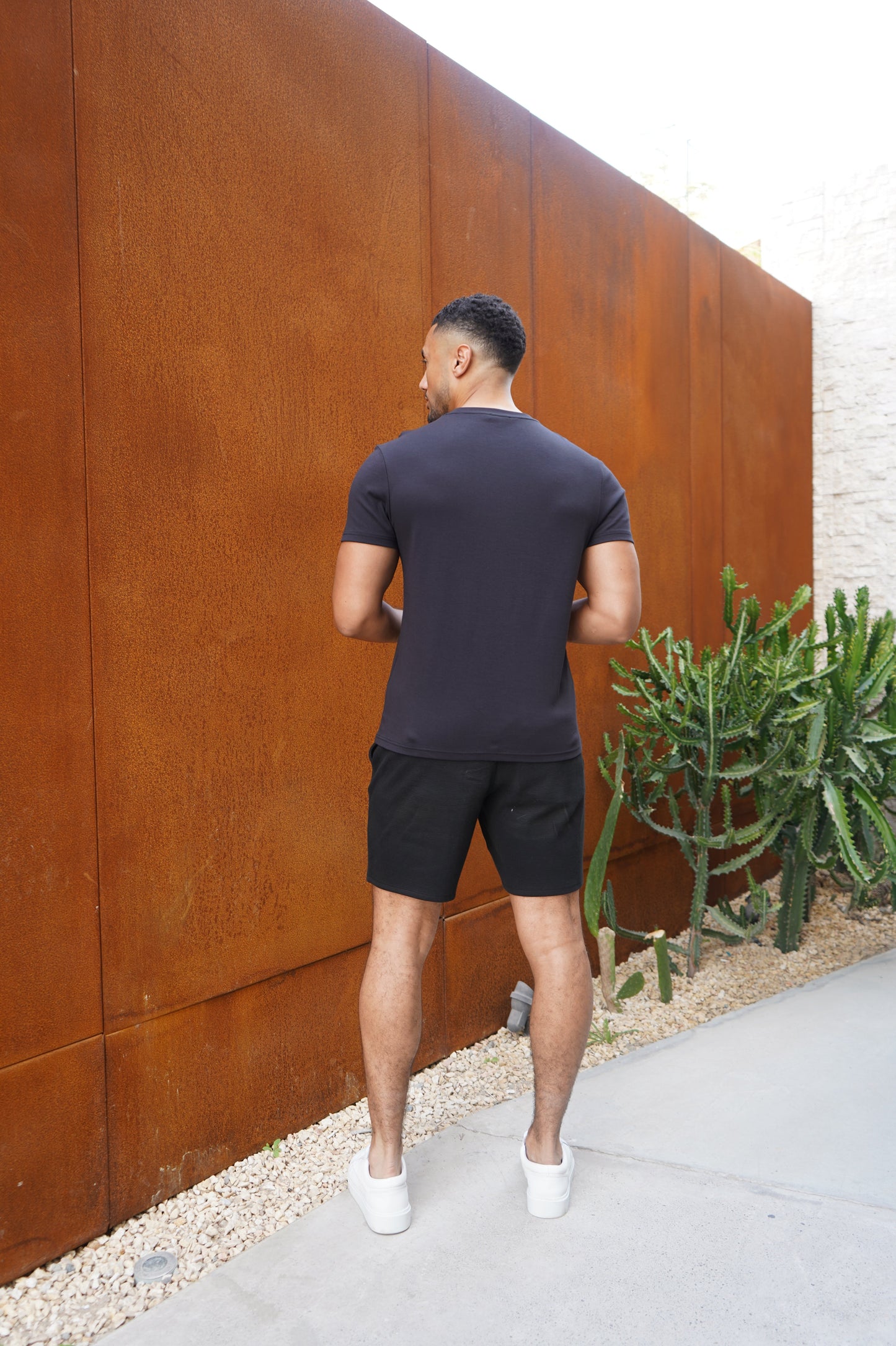 Capo Cargo Pocket T-Shirt - Black