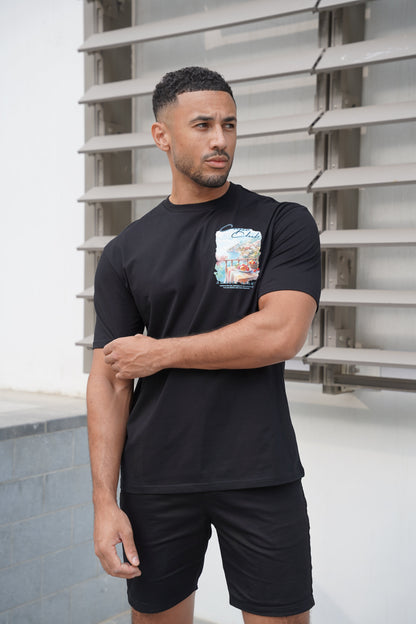 Capo Amalfi T-Shirt - Black