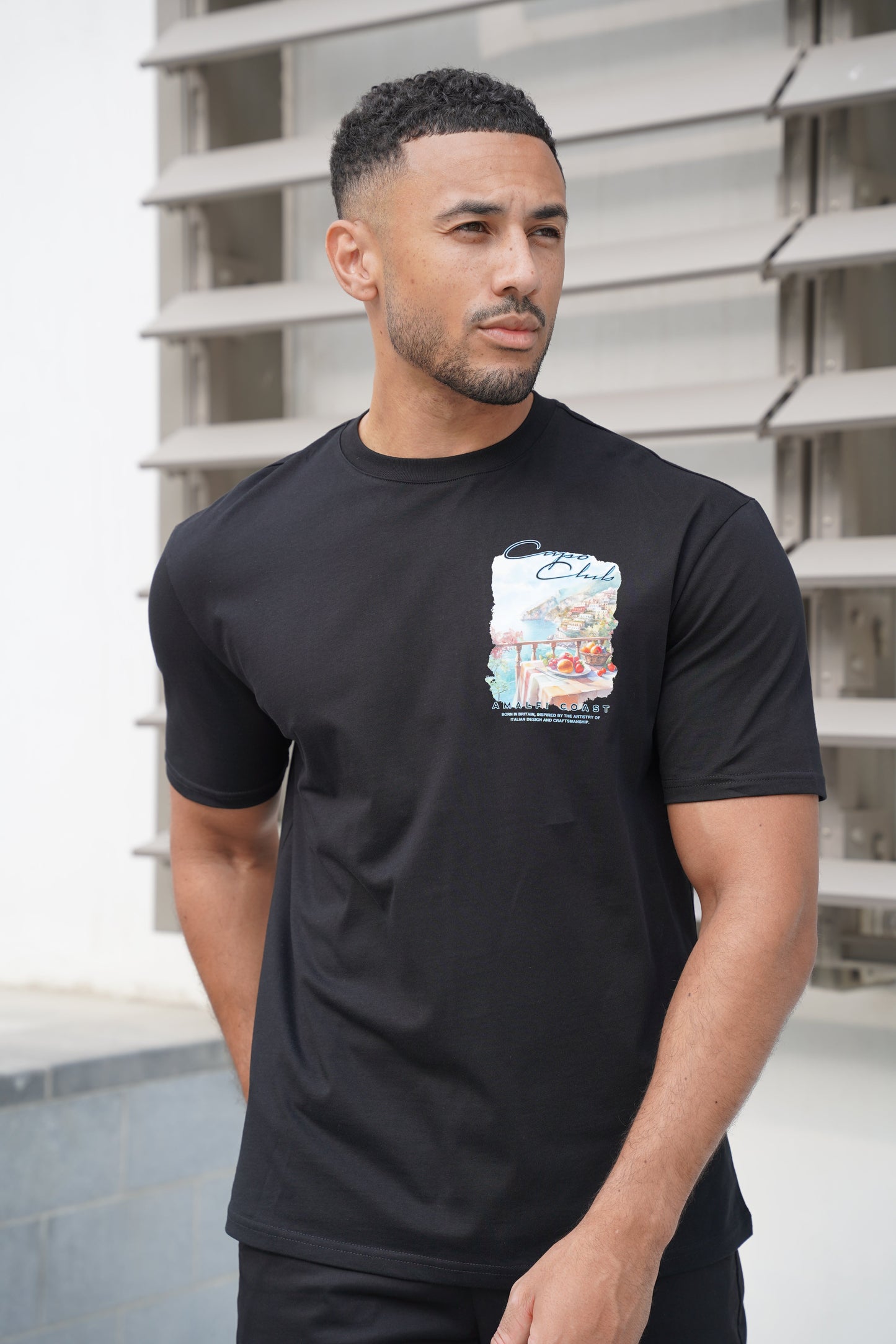 Capo Amalfi T-Shirt - Black