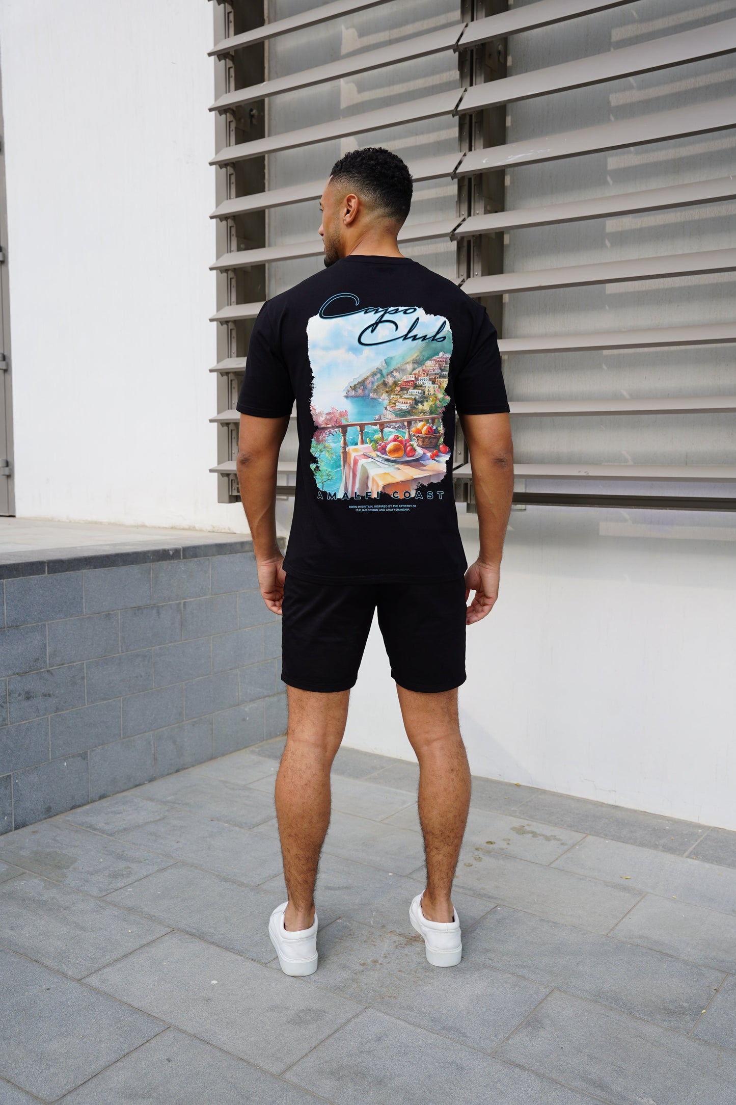 Capo Amalfi T-Shirt - Black