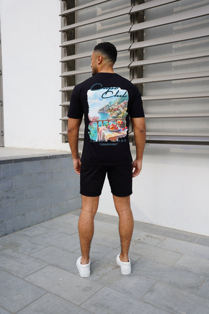 Capo Amalfi T-Shirt - Black