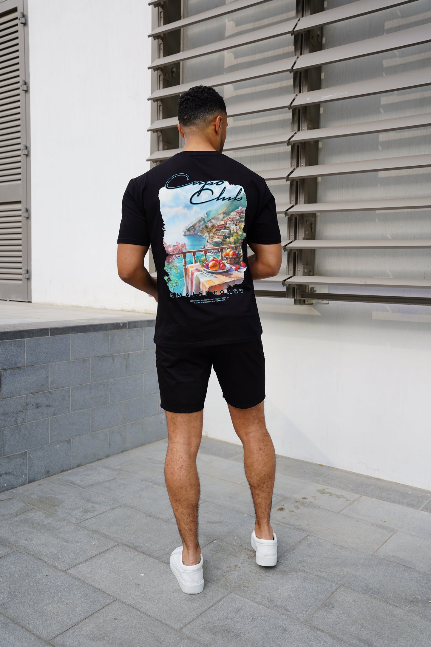 Capo Amalfi T-Shirt - Black