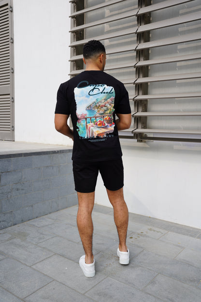 Capo Amalfi T-Shirt - Black