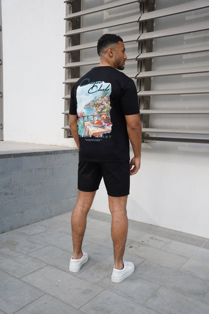 Capo Amalfi T-Shirt - Black
