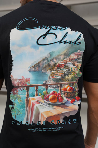 Capo Amalfi T-Shirt - Black