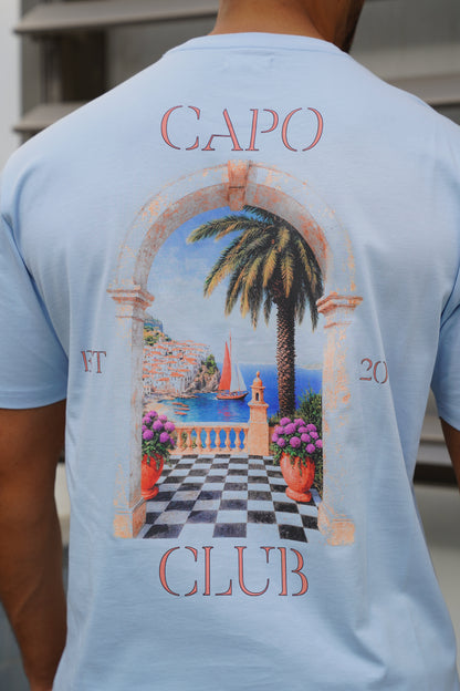 Capo The Veranda T-Shirt - Light Blue
