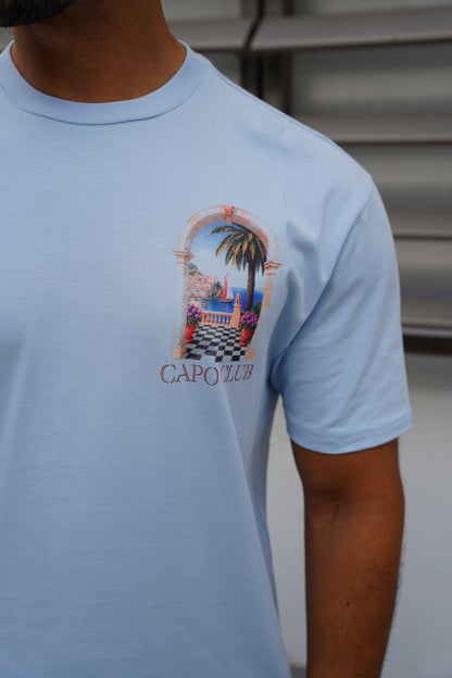 Capo The Veranda T-Shirt - Light Blue
