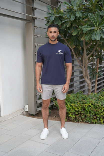 Capo Club Speed T-Shirt - Navy/White