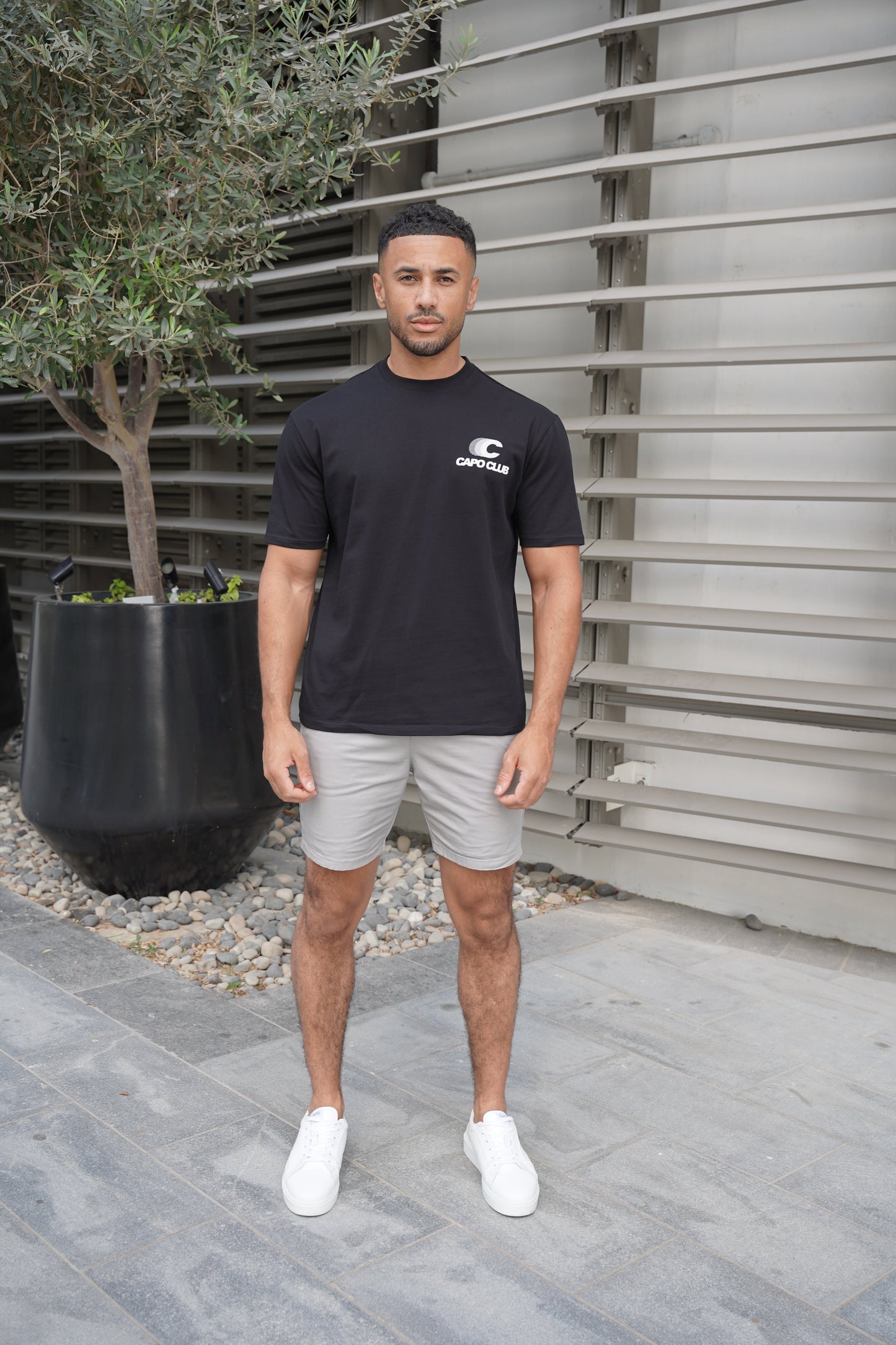 Capo Club Speed T-Shirt - Black/White