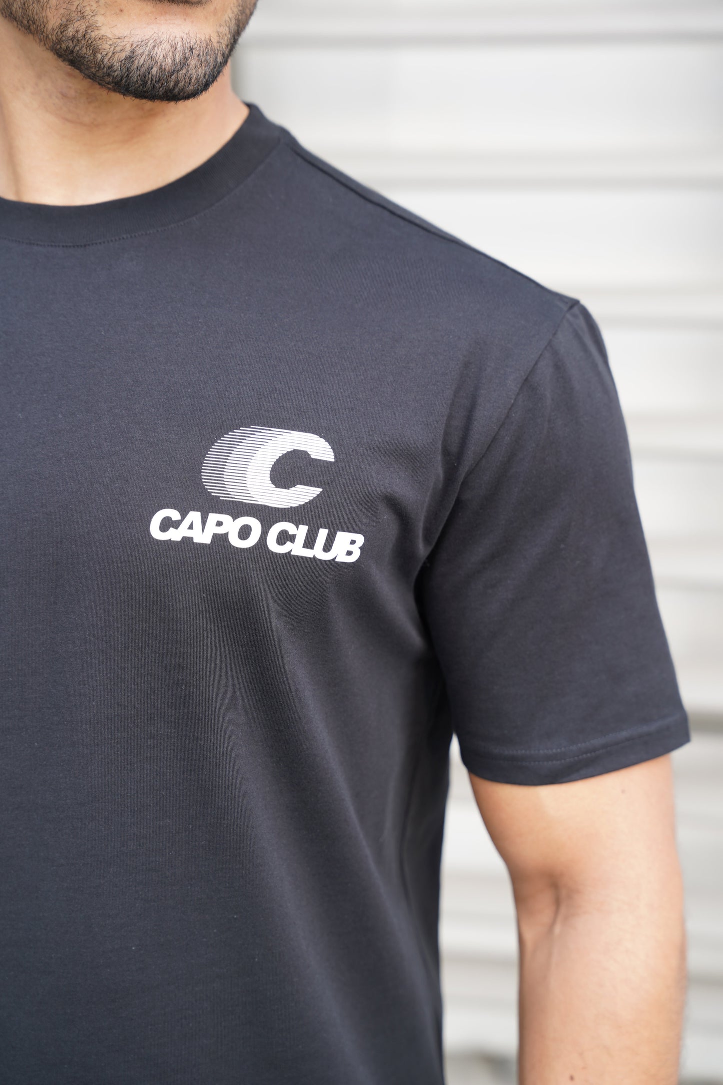 Capo Club Speed T-Shirt - Black/White