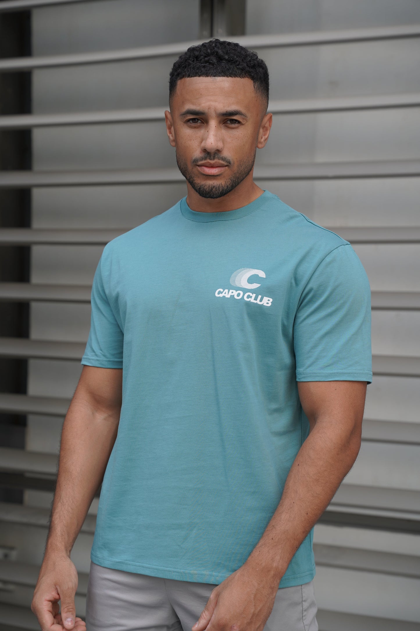 Capo Club Speed T-Shirt - Oil Blue/White