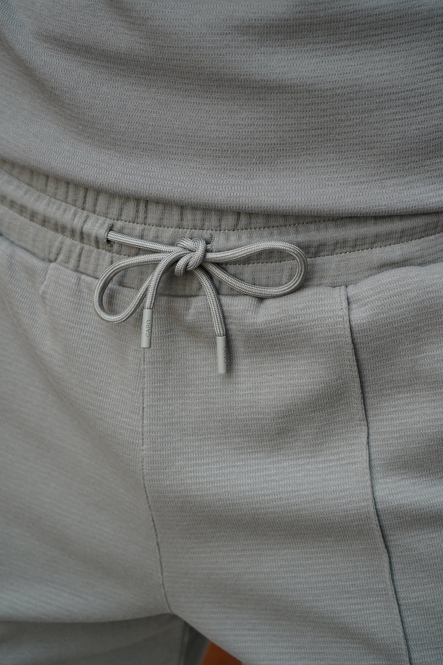 Capo Textured Shorts - Light Olive