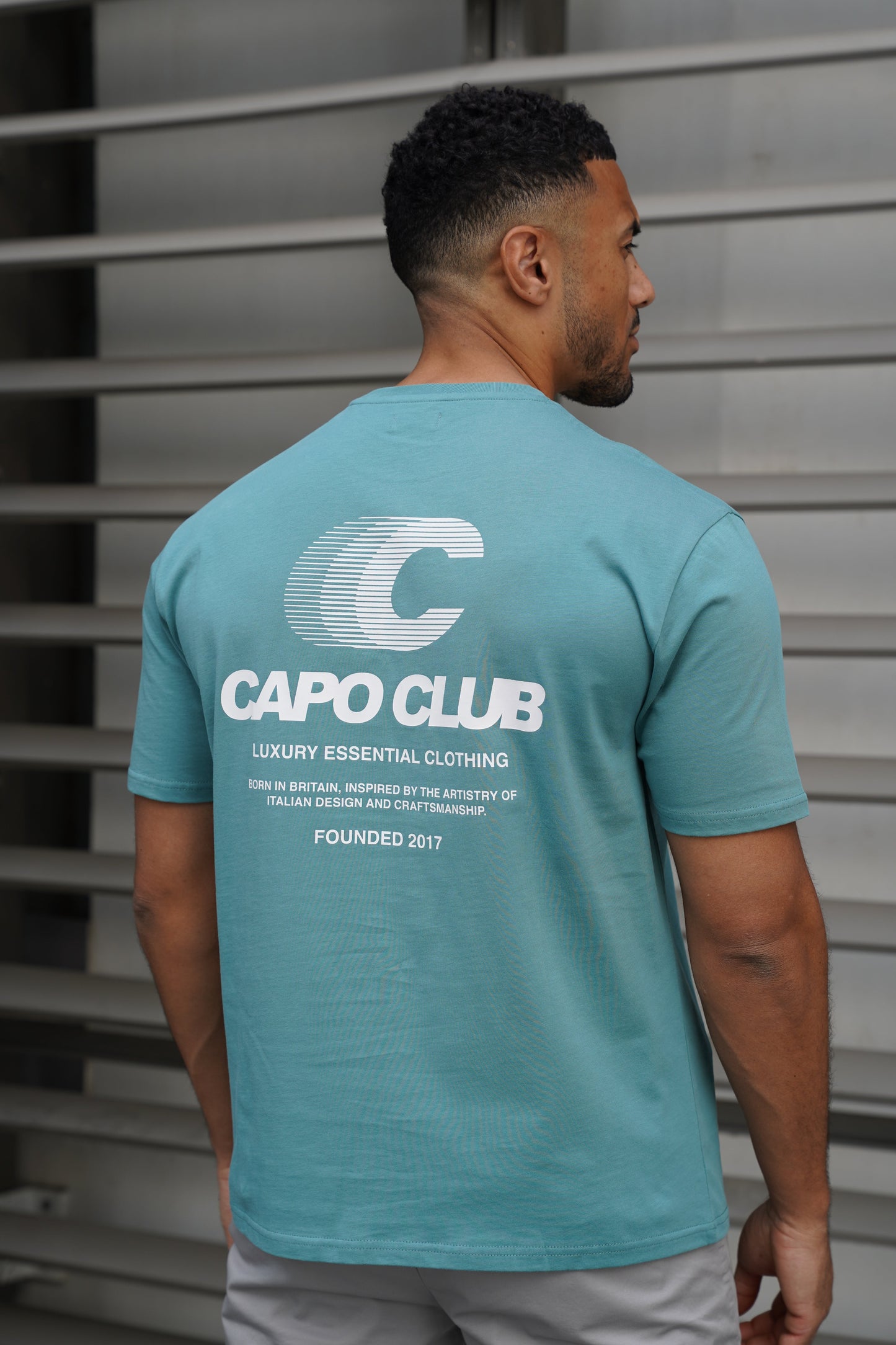 Capo Club Speed T-Shirt - Oil Blue/White