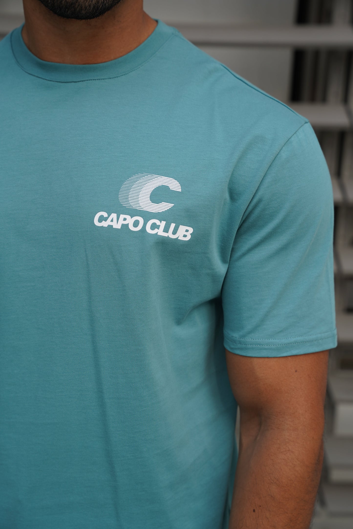 Capo Club Speed T-Shirt - Oil Blue/White