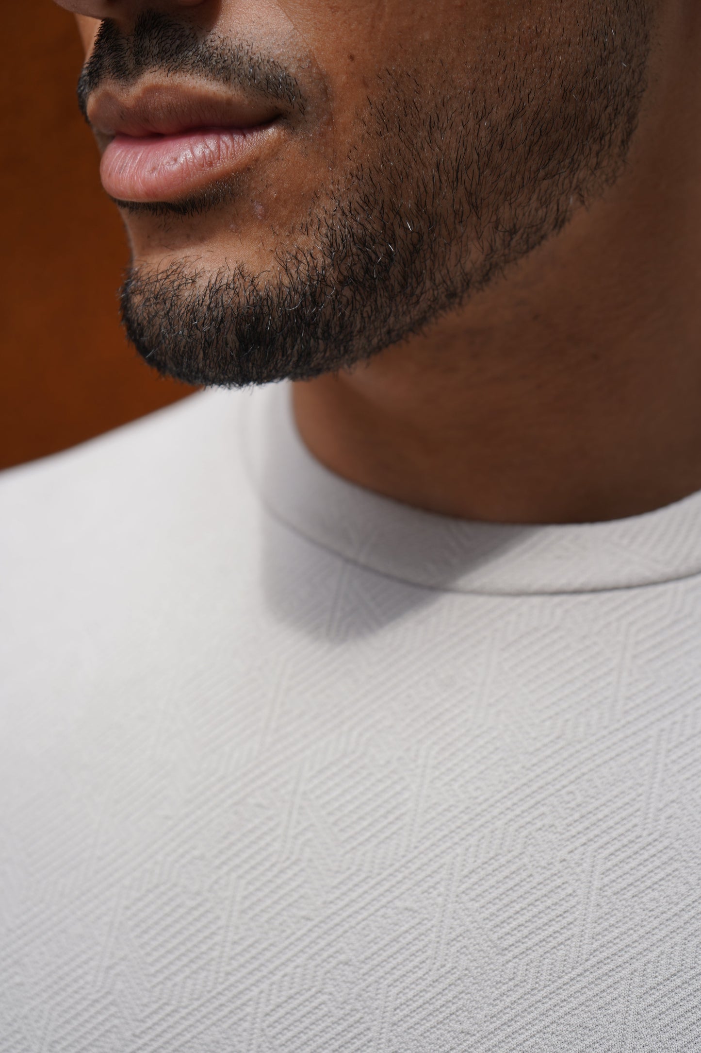 Capo Aztec Revere T-Shirt - Stone