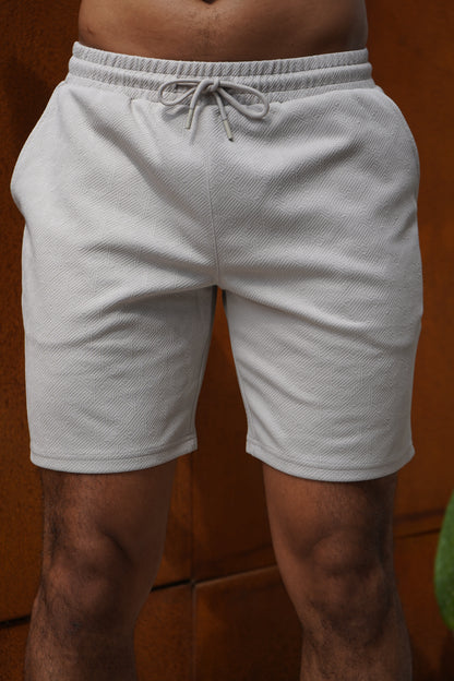Capo Aztec Revere Shorts - Stone