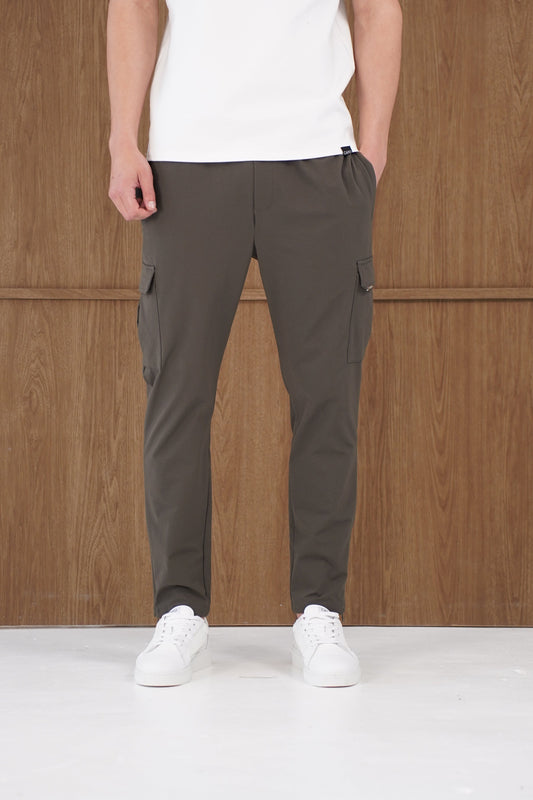 Capo Utility Regular Cargo Pants - Khaki