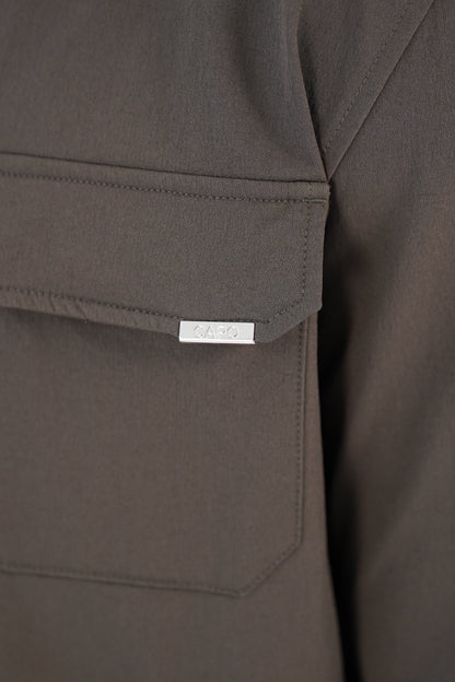 Capo Utility Overshirt - Khaki