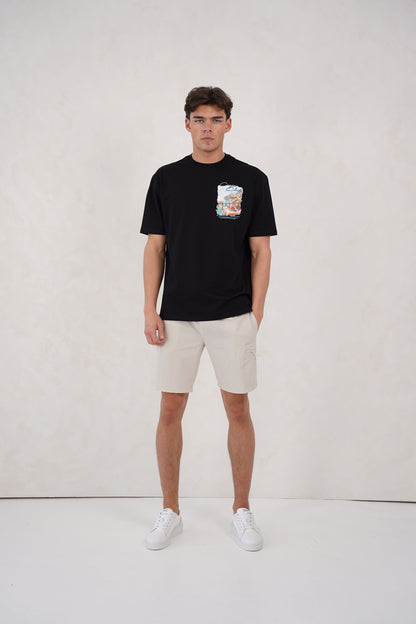 Capo Amalfi T-Shirt - Black