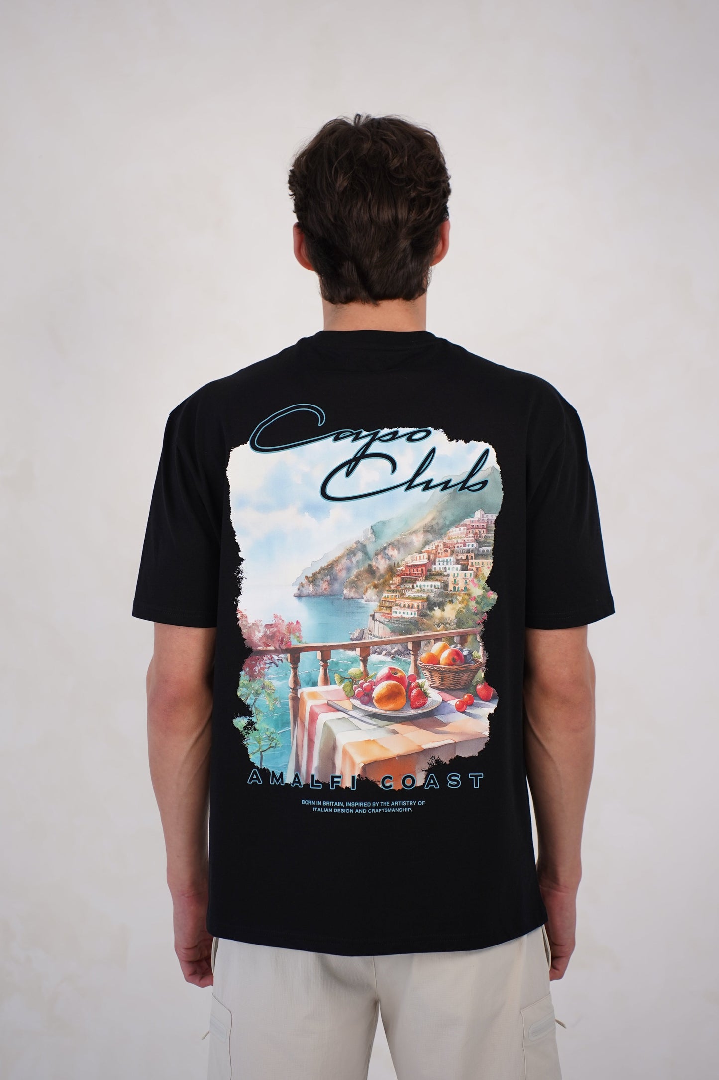 Capo Amalfi T-Shirt - Black