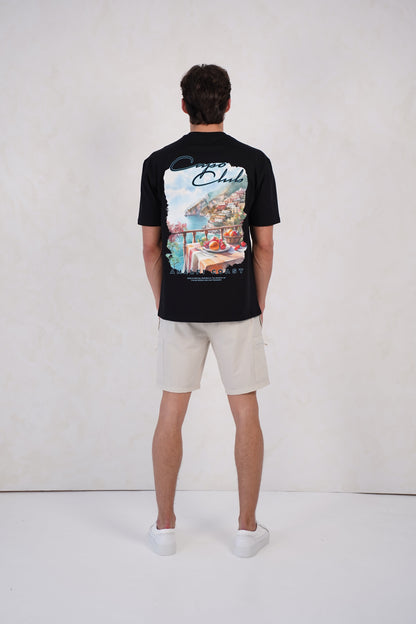 Capo Amalfi T-Shirt - Black
