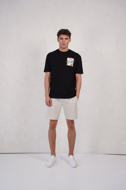 Capo Mykonos T-Shirt - Black
