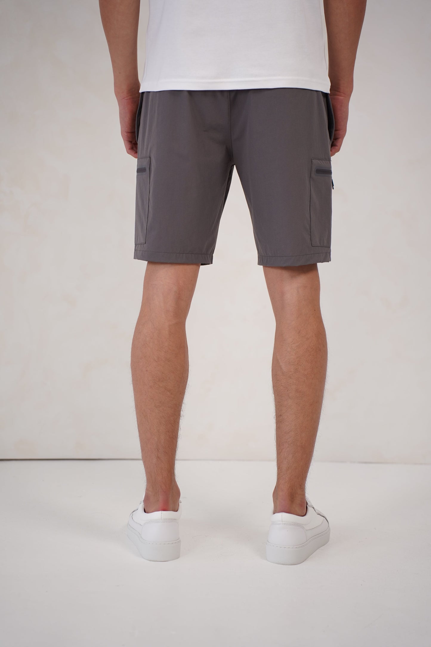 Capo Utility Tech Cargo Short - Charcoal