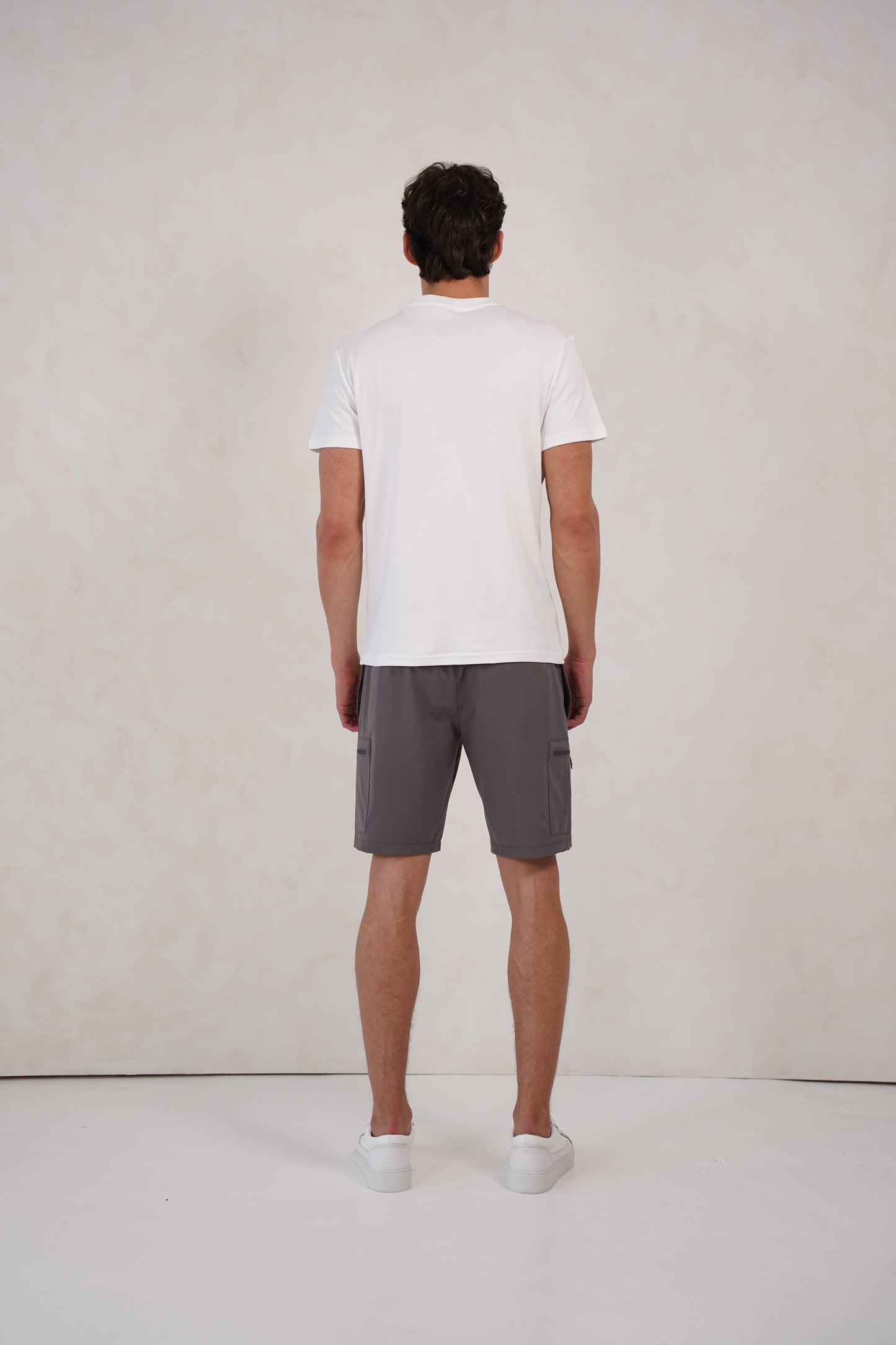 Capo Utility Tech Cargo Short - Charcoal