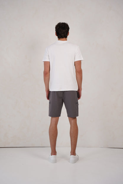 Capo Utility Tech Cargo Short - Charcoal