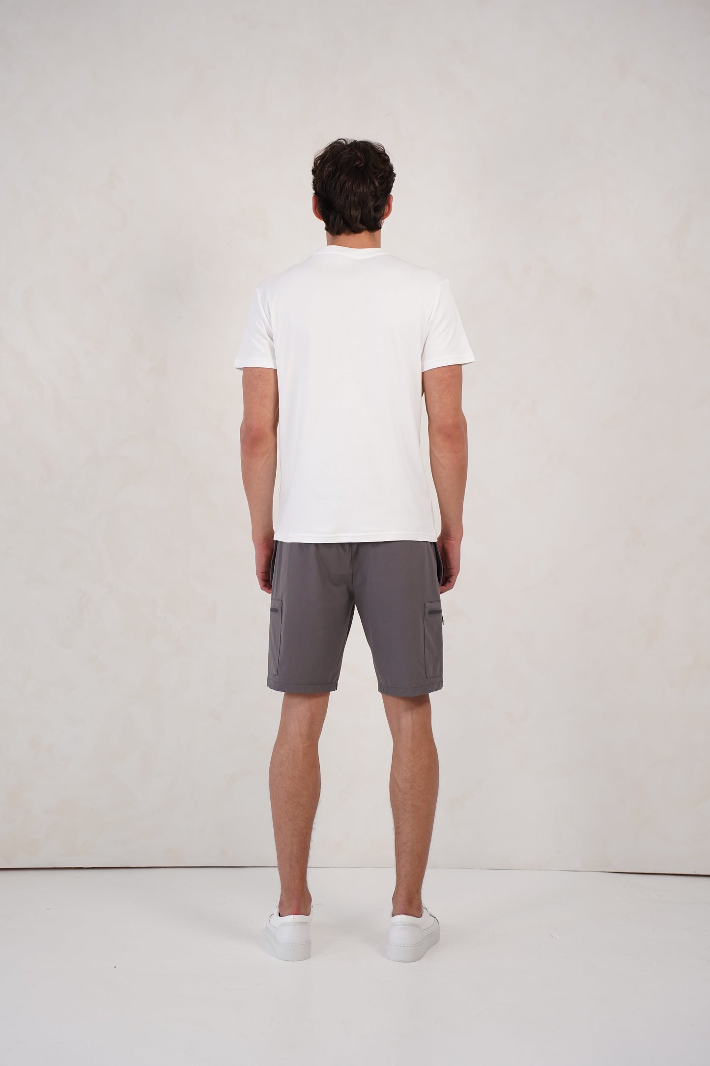 Capo Cargo Pocket T-Shirt - White