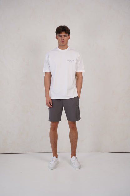 Capo Utility Tech Cargo Short - Charcoal