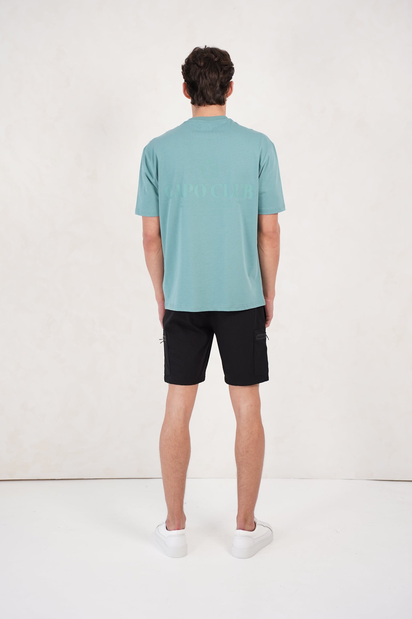 Capo Club Craftsman Crest T-Shirt - Oil Blue/Tonal