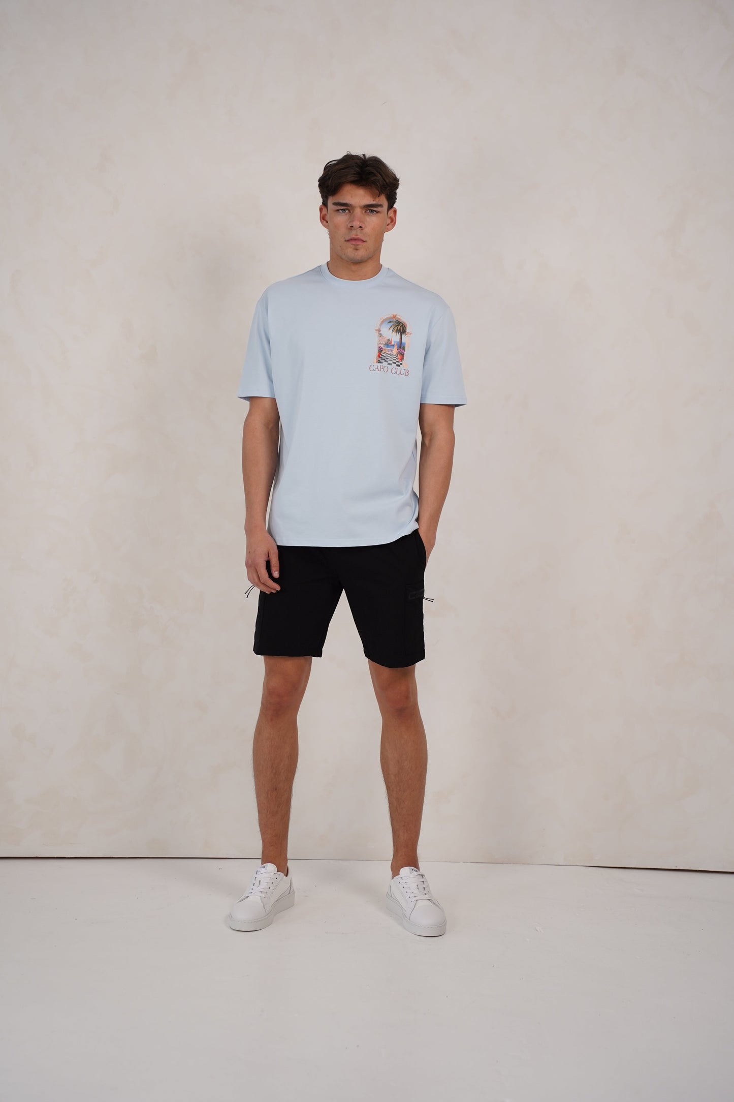 Capo The Veranda T-Shirt - Light Blue