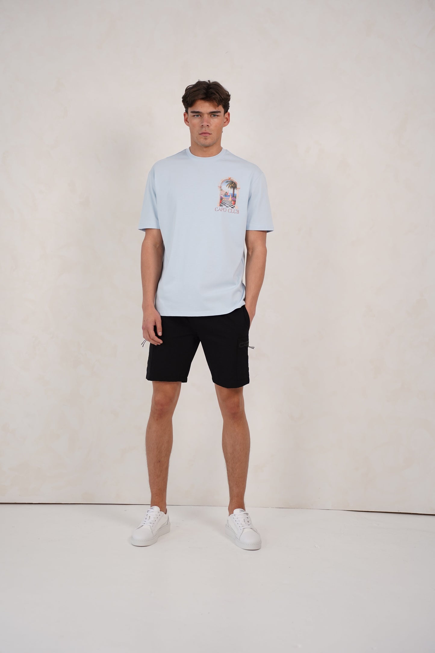 Capo The Veranda T-Shirt - Light Blue