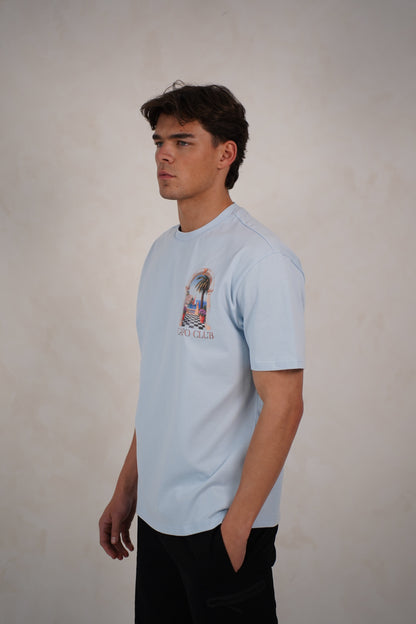 Capo The Veranda T-Shirt - Light Blue