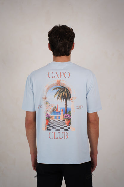 Capo The Veranda T-Shirt - Light Blue
