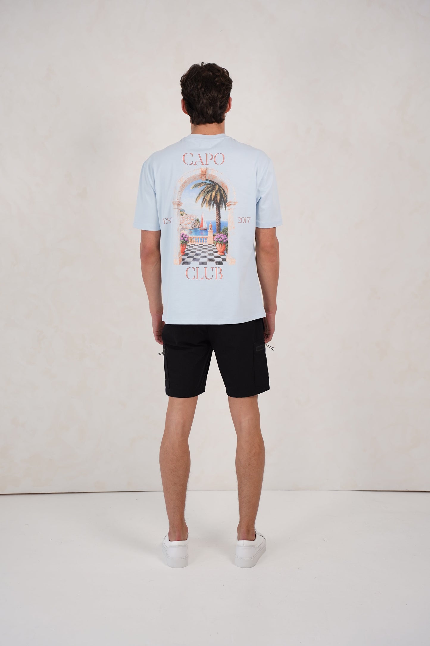 Capo The Veranda T-Shirt - Light Blue