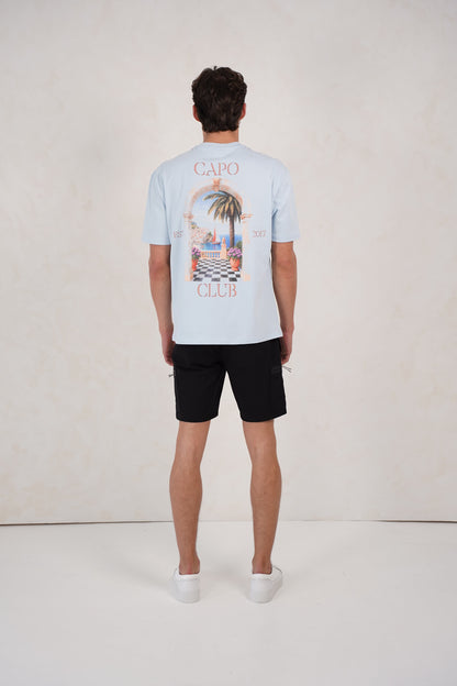 Capo The Veranda T-Shirt - Light Blue
