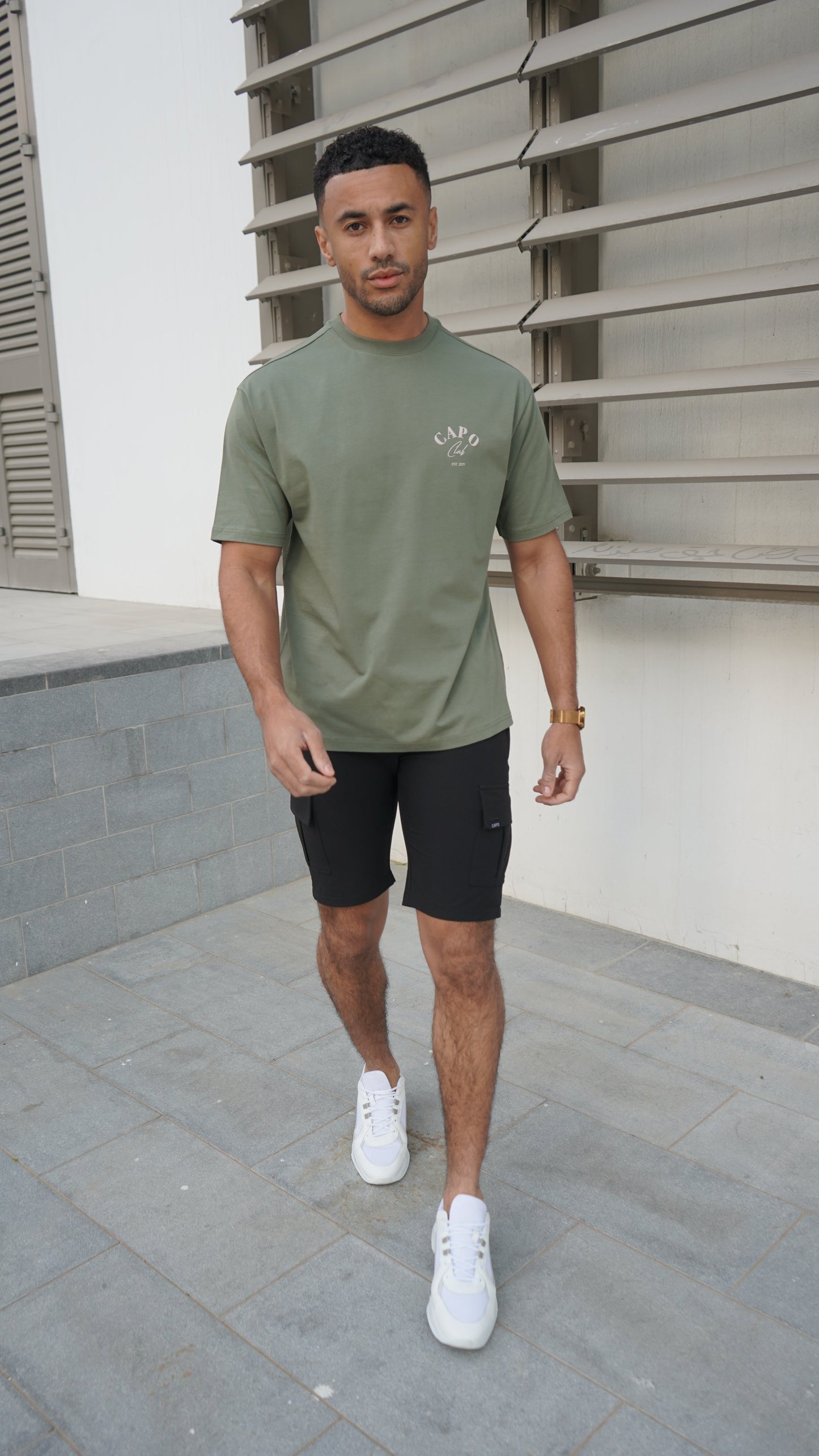 Capo Beach Club T-Shirt - Olive