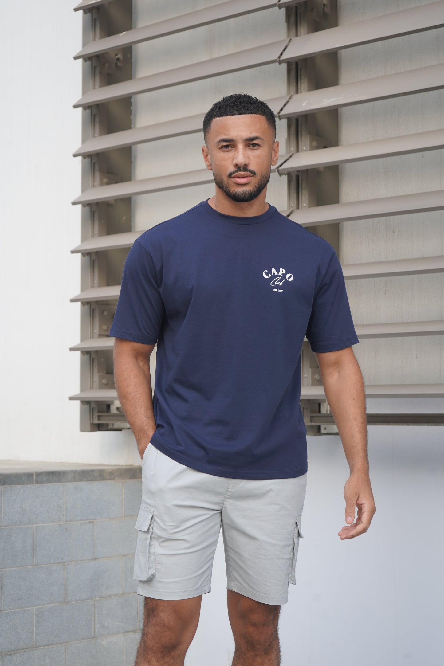 Capo Beach Club T-Shirt - Navy