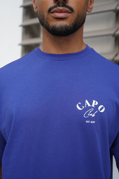 Capo Beach Club T-Shirt - Colbalt